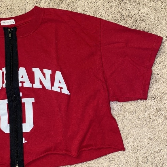 Indiana University Hoosiers tee shirt/beanie bundle - Picture 7 of 7